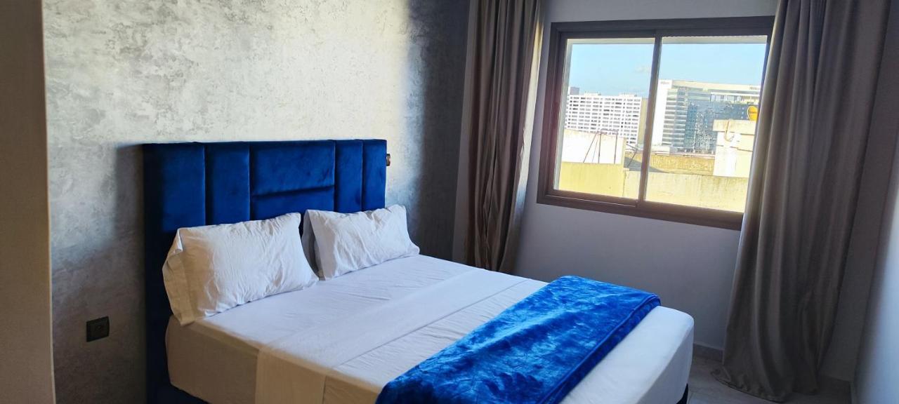 La Rose Bleu 3 Chambre Terrasse Tangier Bagian luar foto