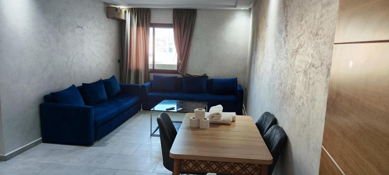 La Rose Bleu 3 Chambre Terrasse Tangier Bagian luar foto