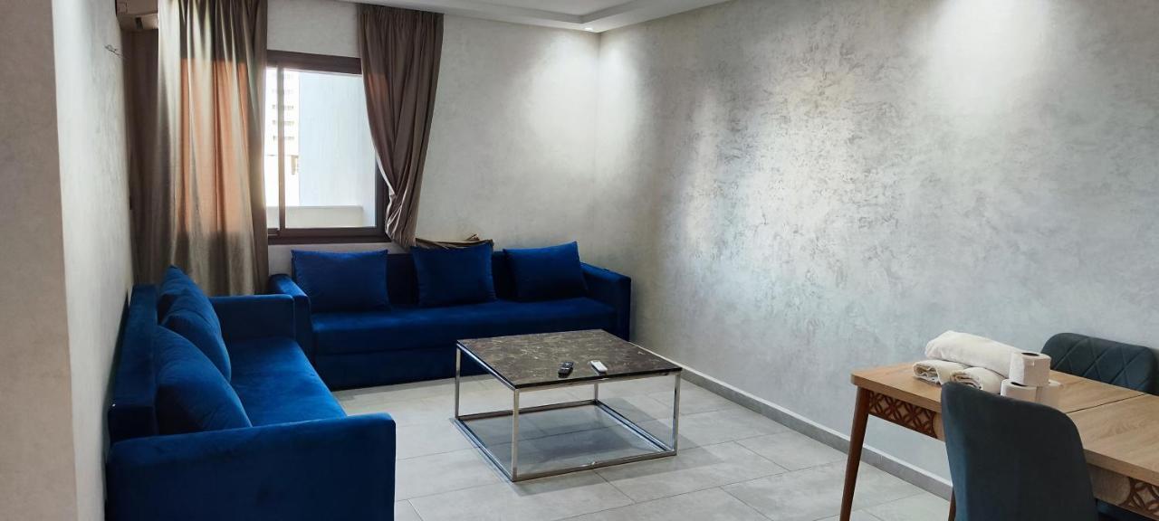 La Rose Bleu 3 Chambre Terrasse Tangier Bagian luar foto