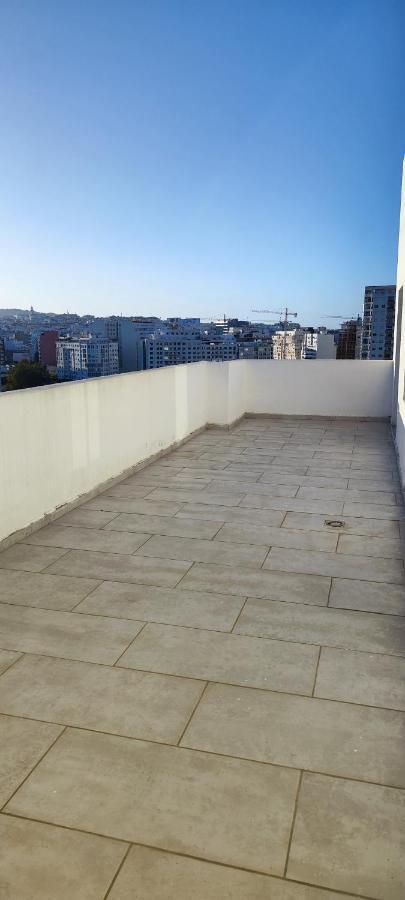 La Rose Bleu 3 Chambre Terrasse Tangier Bagian luar foto